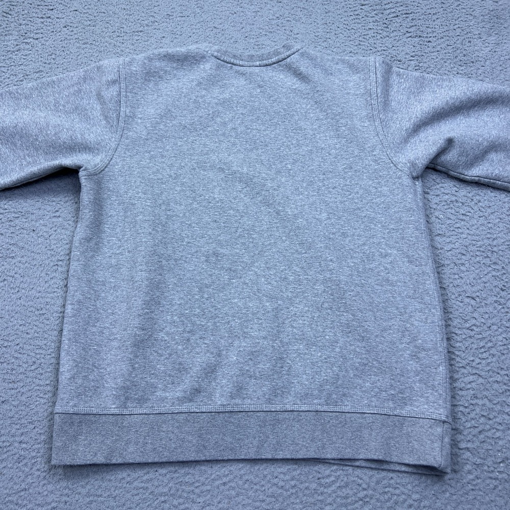 Nike Simpson Storm Football Sweatshirt M Gray Crewneck Pullover Center Swoosh SC - Picture 11 of 12
